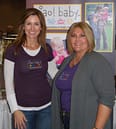 Inventors of ciao! baby Kim Strong and Jamye Baker